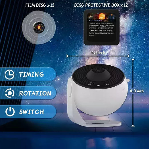 Projetor LED Starry Sky para crianças, projetor Galaxy, lâmpada noturna do planetário, sala decorativa, Kids Gift, rotação de 360 °