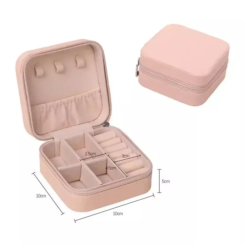 Atualizar caixa de armazenamento de jóias de veludo colar empilhável bandeja de exibição pulseira brinco organizadores diy artesanato gaveta caixa cinza