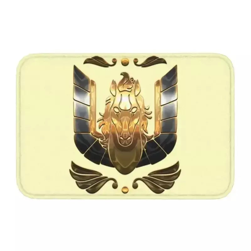 Personalizado cavaleiros do zodíaco saint seiya pegasus fantasia capacho tapete antiderrapante banheiro cozinha garagem tapete 40*60cm