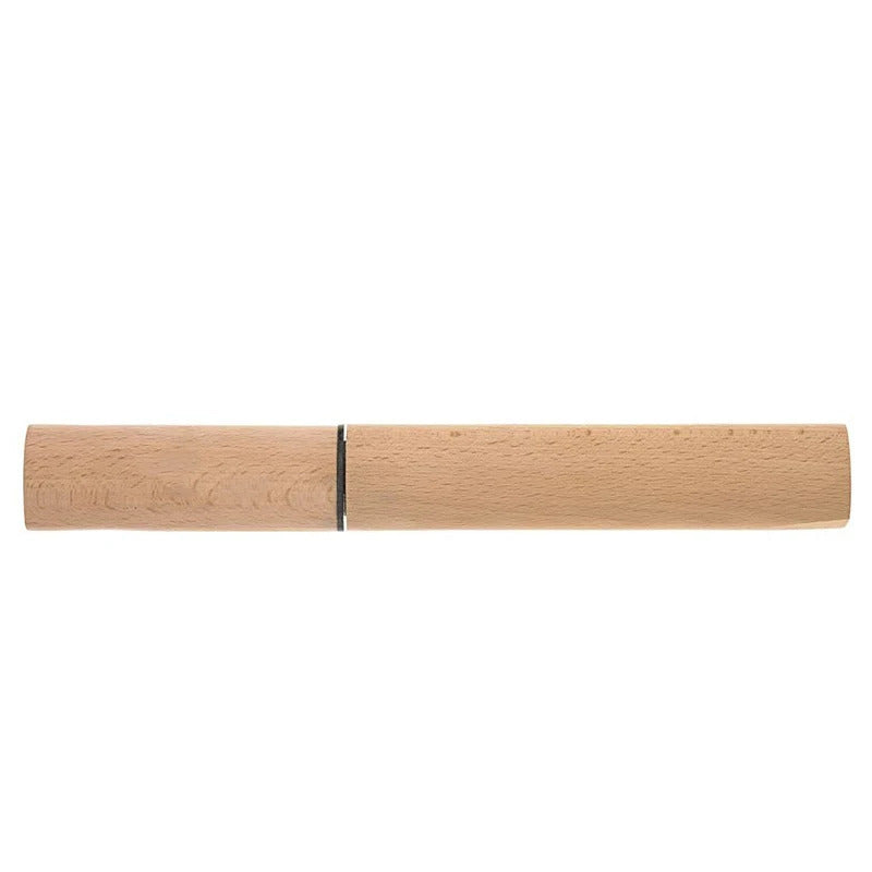 Picareta de gelo cônica, madeira de faia, faca de barista, faca de escultura de gelo, utensílios de bar profissionais/ferramentas de bar