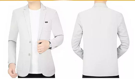 Blazers de negócios finos e respiráveis masculinos, casacos casuais, jaquetas de secagem rápida masculinas, alta qualidade, 4XL, verão, novo