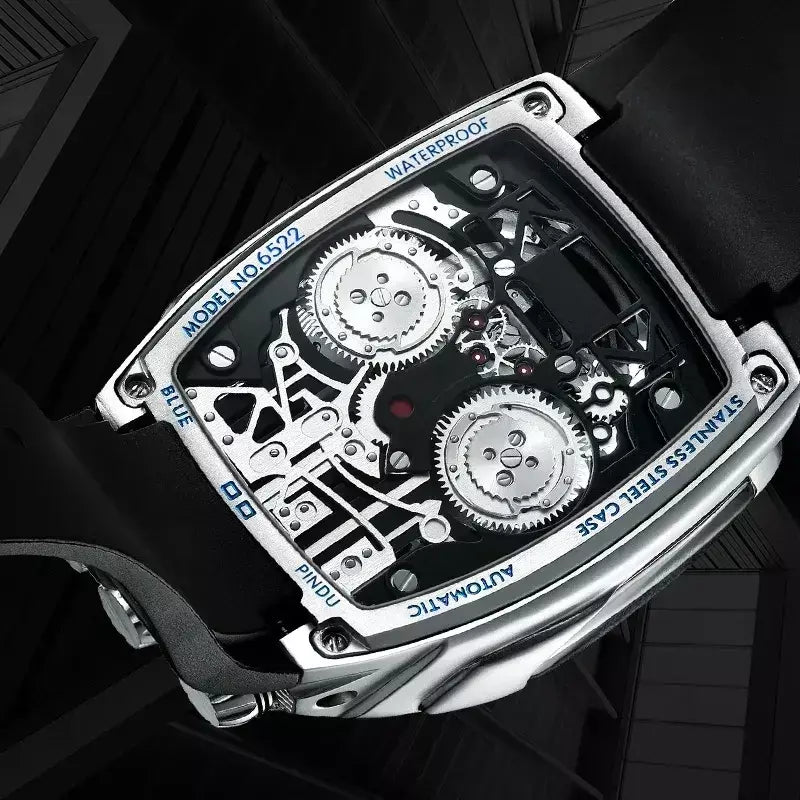 Pindu design relógios masculinos marca superior de luxo militar esporte masculino nh05 relógio automático à prova dwaterproof água relógios mecânicos montre homm