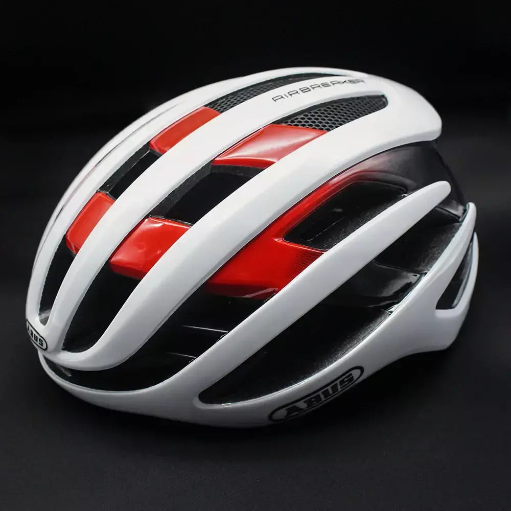 Airbreaker capacete de ciclismo de estrada capacete de bicicleta vermelho das mulheres dos homens equipamentos de bicicleta mtb esporte ao ar livre segurança mountain bike capacete