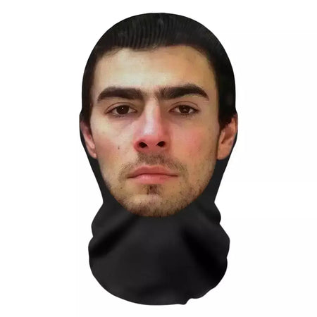 3d máscaras faciais realistas máscaras máscara realista cosplay prop engraçado máscara de malha rosto cheio headwear festa máscaras de halloween novo