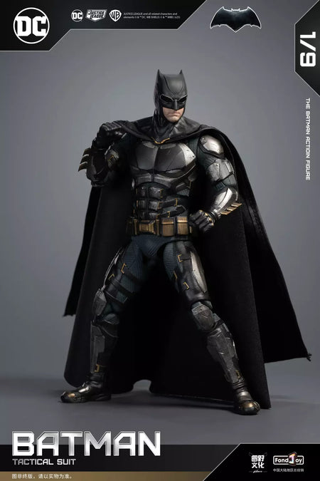 Novo original fondjoy bruce wayne batman figura tático batuit batman liga da justiça figuras detetive quadrinhos 1/9 pvc brinquedo do miúdo