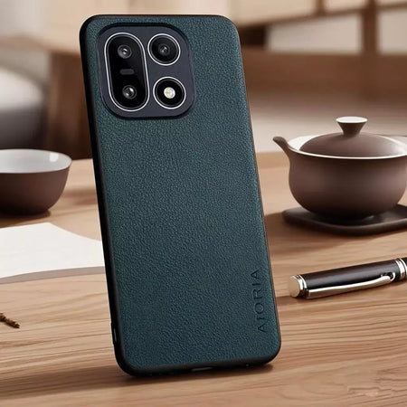 Capa para oneplus 15 13 13r 12 12r 11r 10t pro vegan falso lichia seixos capa de telefone de couro funda para oneplus 15 capa