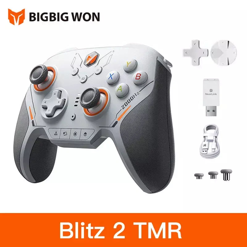 BIGBIG Won Blitz 2 Pro Starburst Wireless Gamepad Filme de carbono / Edição TMR para Switch / PC / ios / Android