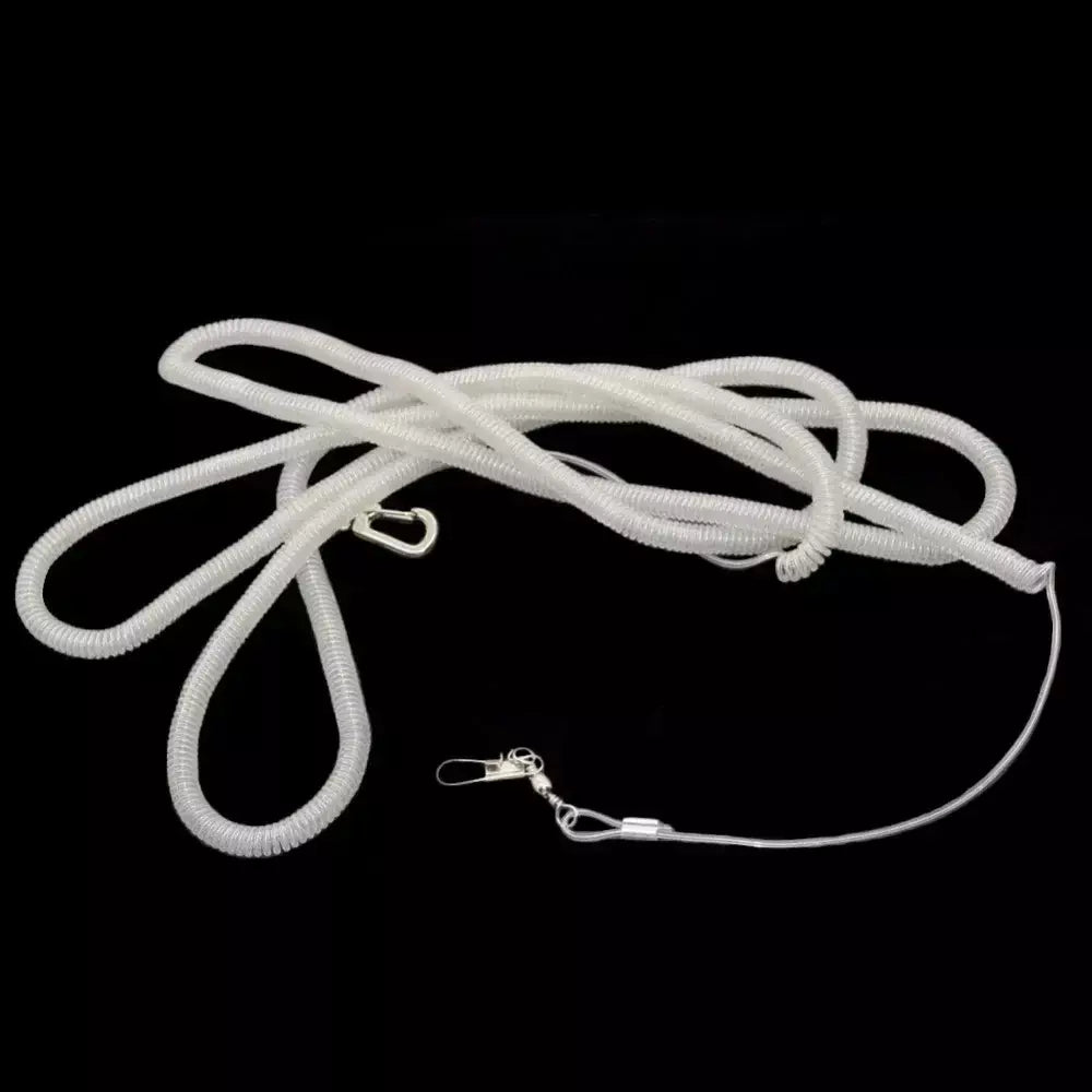 Pássaro pé corrente anti mordida corda de treinamento de vôo pássaro pé pulseira pet pássaro vôo viagem treinamento pássaro luz tornozelo corrente papagaio