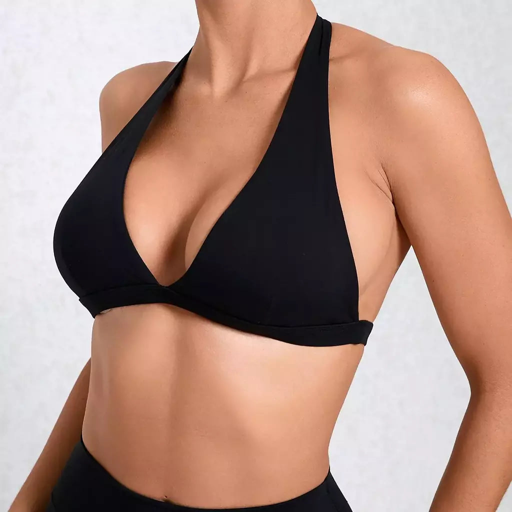 Esportes Push Up Bra para Mulheres, Top Esportivo, Roupas Fitness, Roupas de Yoga, Branco, Preto, Azul, Café, XS, 2022