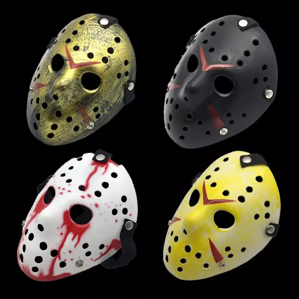 1 Pçs/lote Black Friday NO.13 Jason Máscara Voorhees Freddy Hockey Festival Festa Halloween Masquerade Máscaras Acessórios de Festa