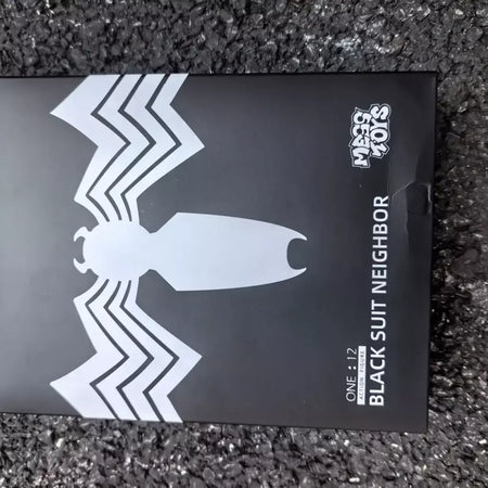 Novos brinquedos bagunça figura do homem-aranha terno preto vizinho simbionte messto brinquedos escarlate vizinho figura de ação ct brinquedos preto vermelho homem aranha