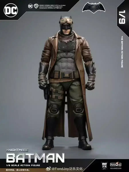 Novo original fondjoy bruce wayne batman figura tático batuit batman liga da justiça figuras detetive quadrinhos 1/9 pvc brinquedo do miúdo