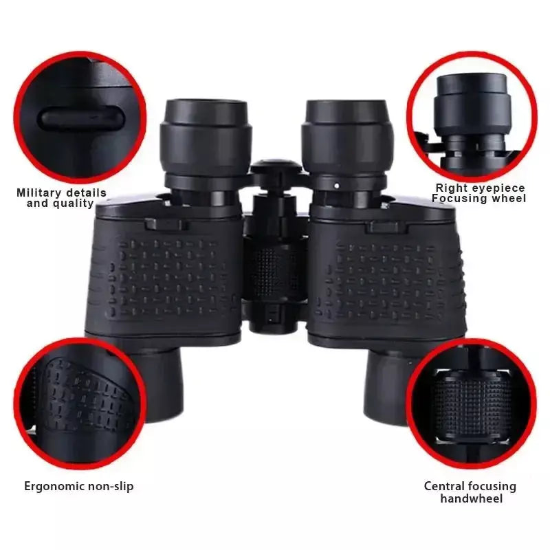 Binóculos 90x90 longo alcance bak4 prisma hd telescópio de alta potência lente vidro óptico caminhadas viagem portátil para caça esporte escopo