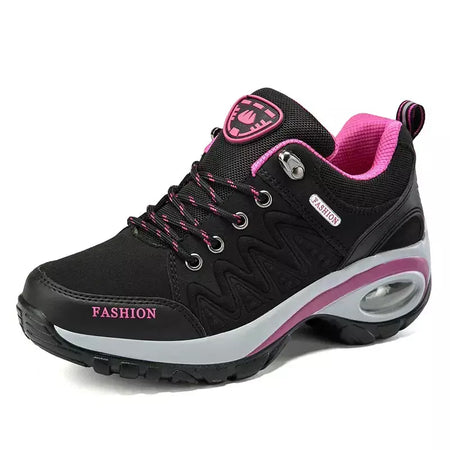 Mulheres sapatos esportivos plataforma tênis moda caminhadas ao ar livre antiderrapante sapatos casuais baixo superior tênis de corrida calçados femininos