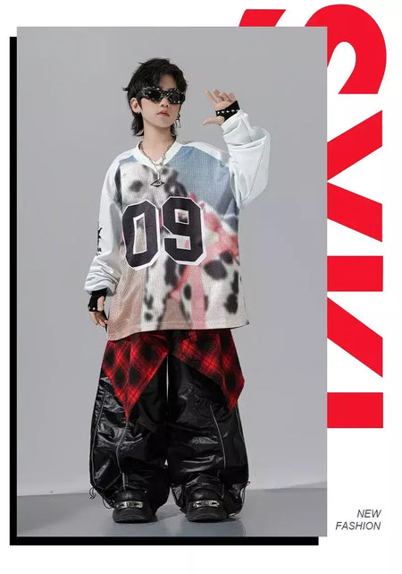 Meninos hio hop letras jaqueta de couro dança de rua calças de carga soltas meninas k-pop streetwear crianças conjunto de roupas jazz traje