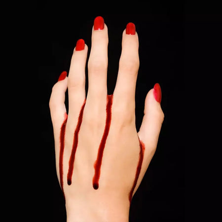 Cos ultra-realista sangue falso/simulações humano humano dentes hematofoiéticos/adereços vomitando comestível pulpbtmv halloween