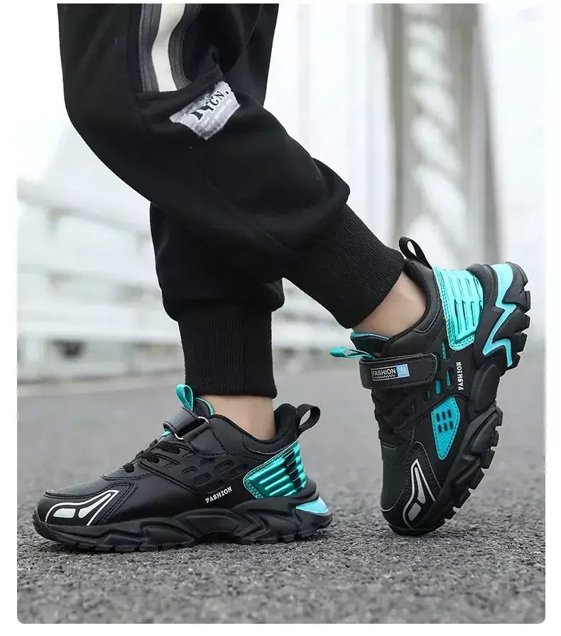 Crianças tênis para meninas meninos respirável esportes tênis de corrida crianças plana casual ao ar livre estudante escola tênis Size28-40