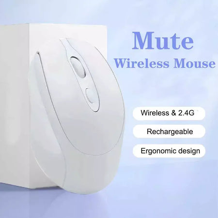 Rato de jogo sem fio recarregável 2.4g bluetooth-mouse sem fio usb silencioso gamer ratos para computador portátil mac tablet