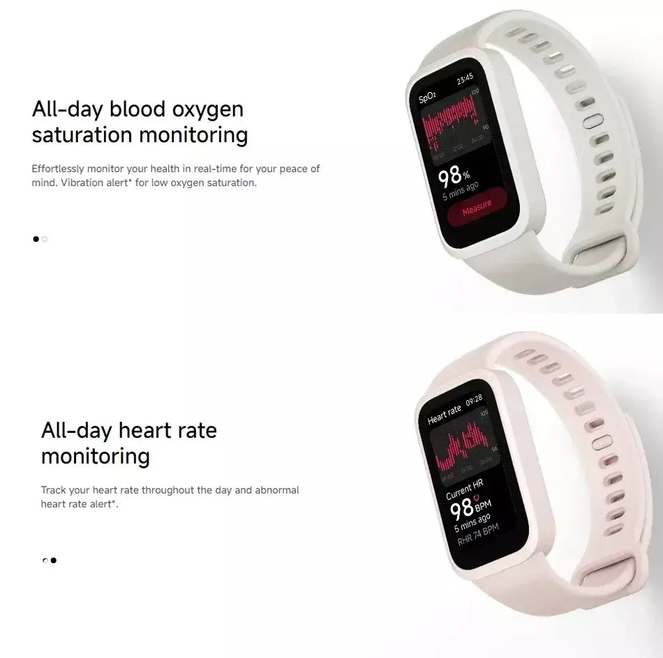 Versão global Xiaomi Smart Band 9 Active 1.47 ''Display 5ATM Modo de vida útil da bateria de 18 dias Monitoramento de saúde e fitness durante todo o dia