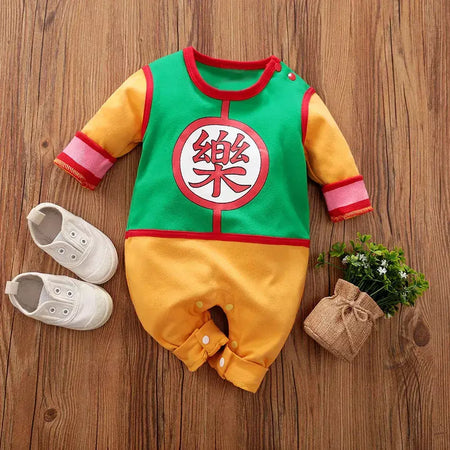 Bebê menina menino traje anime roupas recém-nascidos macacão infantil luffy akatsuki vegeta cosplay macacão da criança traje de halloween 0-18m