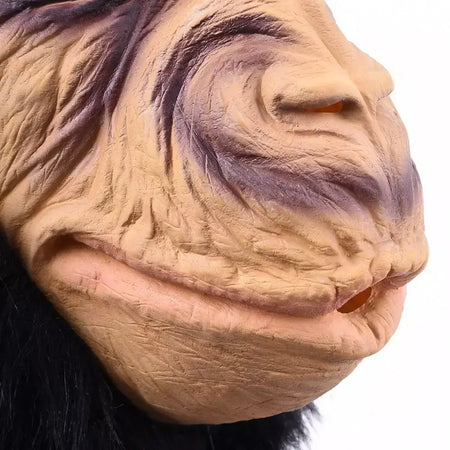 Novo macaco gorila máscaras de halloween adulto rosto cheio máscara engraçada látex festa de halloween cosplay traje masquerade máscaras realistas