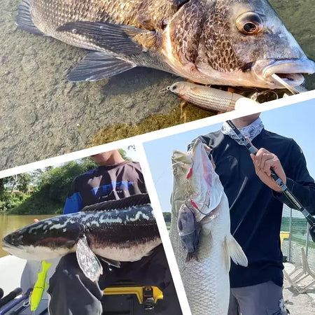Isca de pesca robótica elétrica automática, isca multiarticulada automática de 4 segmentos, recarregável por usb, acessórios de pesca wobbler
