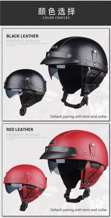 Retro capacete da motocicleta dot certificação moto capacete das mulheres dos homens meio capacete lente hd casco quatro estações equitação scooter capacetes