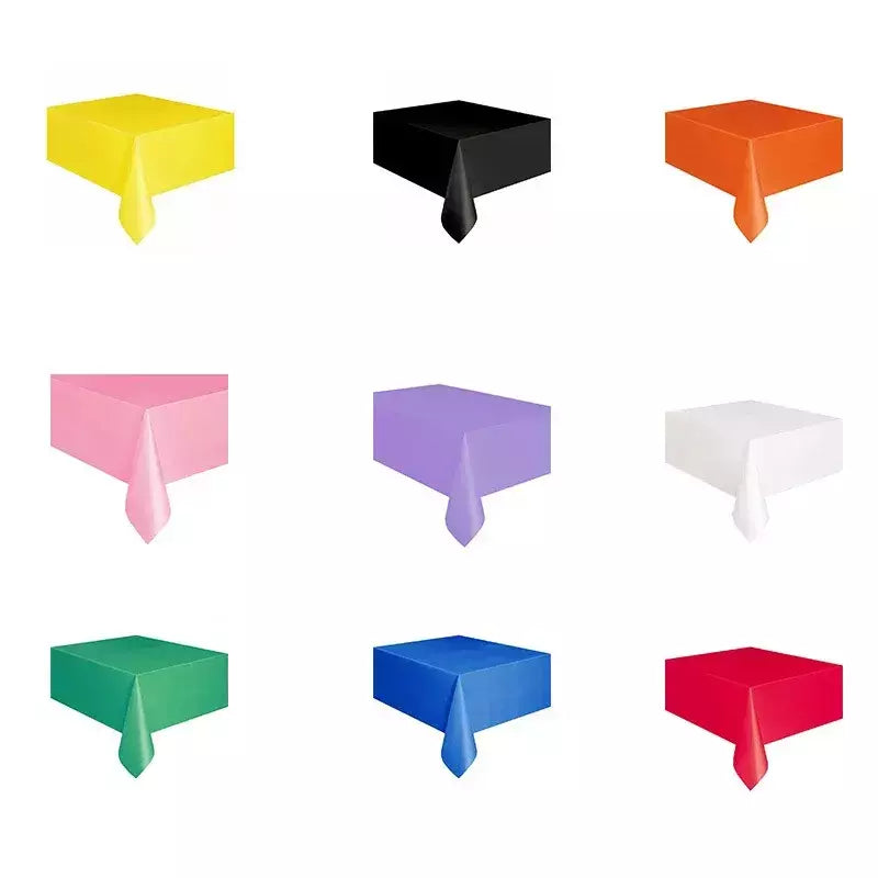 Toalha De Mesa Retangular Descartável, Sobreposições, Toalha De Mesa, Decoração De Casa, Cobertura De Mesa De Jantar, Casamento, Natal, Chuveiro De Bebê, Aniversário, Banquete
