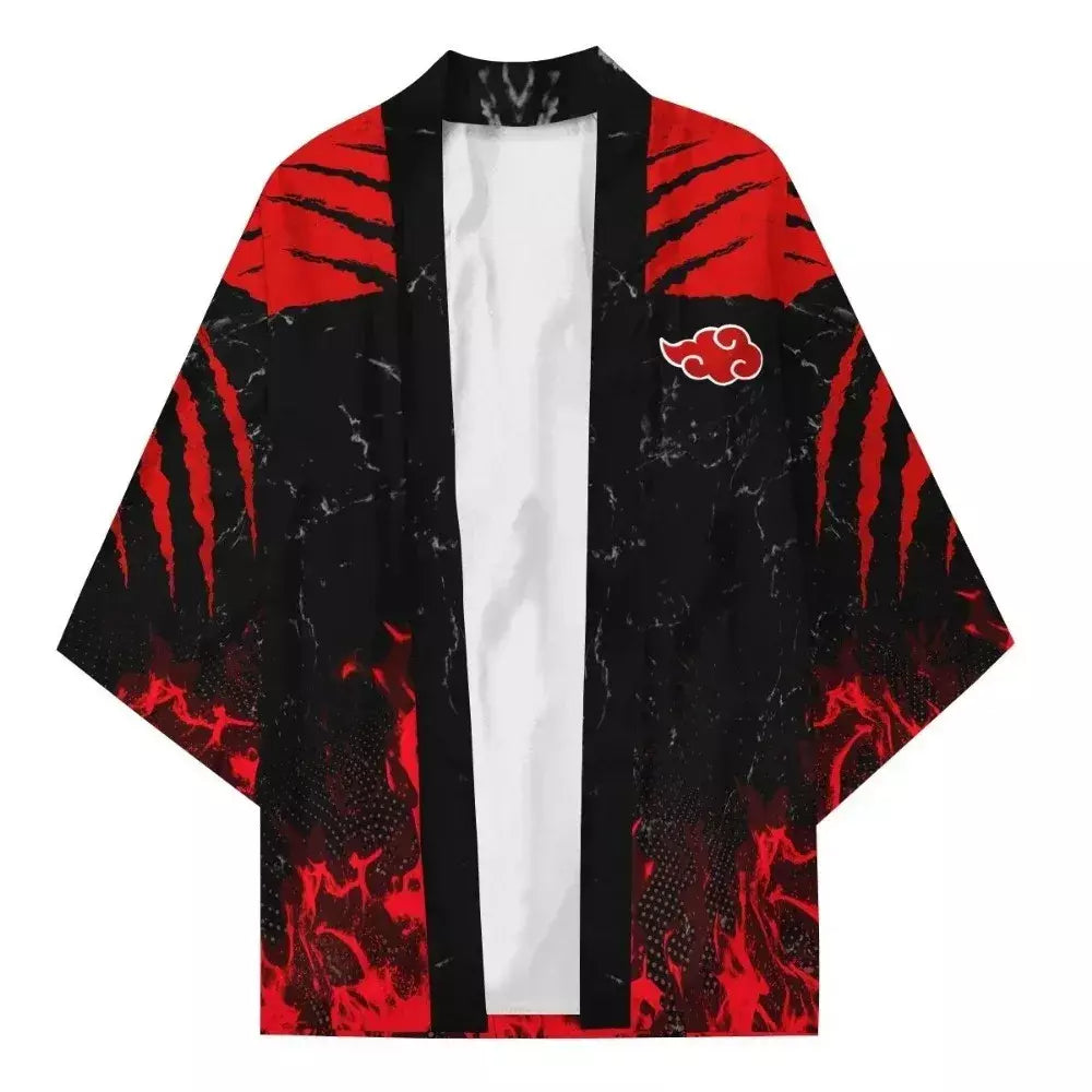 Anime naruto manto cosplay traje kakashi konoha madara haori sasuke quimono uchiha madara casaco cardigan pijamas roupão