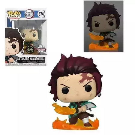 Funko Pop Demon Slayer Nezuko Kamado 868 # Mitsuri Kanroji 1306 # Inosuke Hashibira 875 # Tanjiro Kamado 867 # Enmu 1158 # Brinquedos modelo