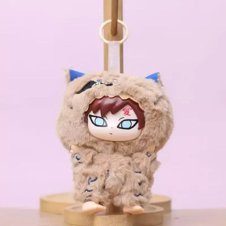 Naruto besta de cauda série brinquedos de pelúcia bonito sasuke sakura bonecas de vinil kawaii gaara hinata kakashi saco chaveiros para presente aniversário