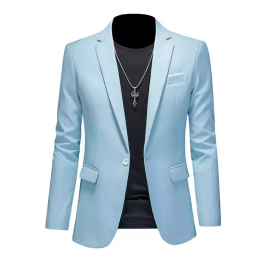 15-color boutique moda terno 6Xslim masculino fino noivo casamento terno jaqueta de escritório de negócios terno casual cor sólida terno jaqueta