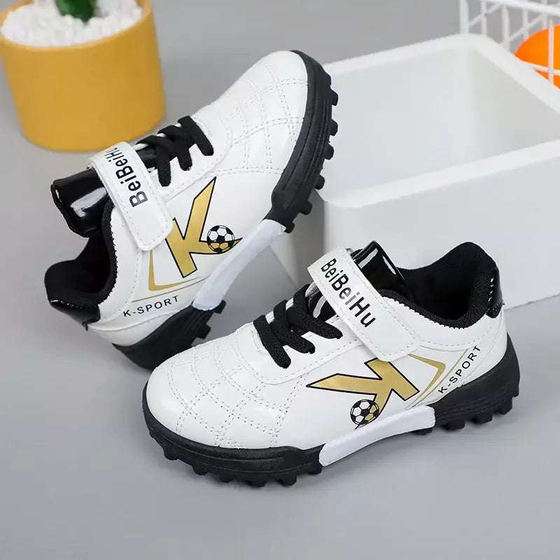 Chuteiras de futebol para crianças 2024 novas crianças chuteiras de futebol moda sapatos de futebol de solo firme