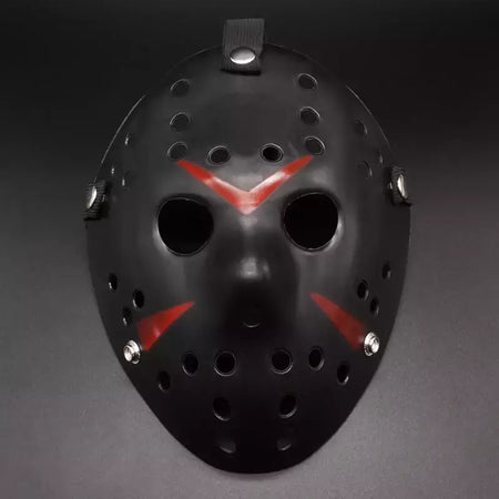 Presente filme máscara de hóquei jason voorhees sexta-feira 13th horror máscara assustadora festa de halloween cosplay máscaras para adultos homens dia das bruxas