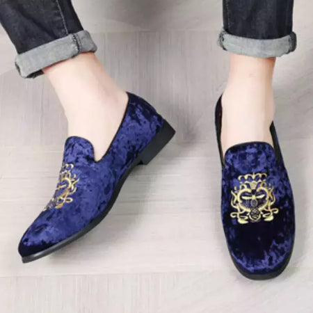 Sapatos de couro de camurça para homens, sapatos de casamento, sapatos baixos Oxford, mocassins bordados, tamanho grande, alta qualidade, designer, luxo, festa