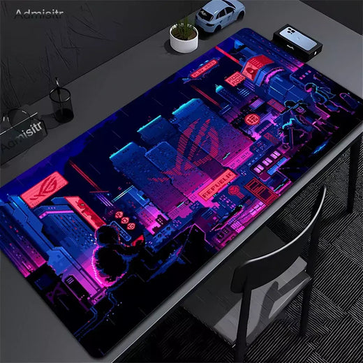 Asus ROG Mause Pad Anime Mouse Mats Gaming Computer Desk Mat Mouse Accessories Gamer Mouse Pad Speed ??Rubber Mat