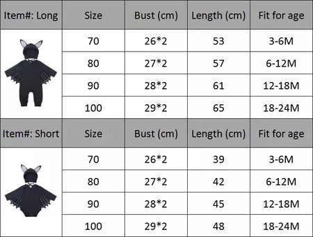 Umorden 2 pçs/set unissex morcego preto traje do bebê meninas meninos meu primeiro roupa de halloween algodão 3-6m 6-12m 12-18m 18-24m