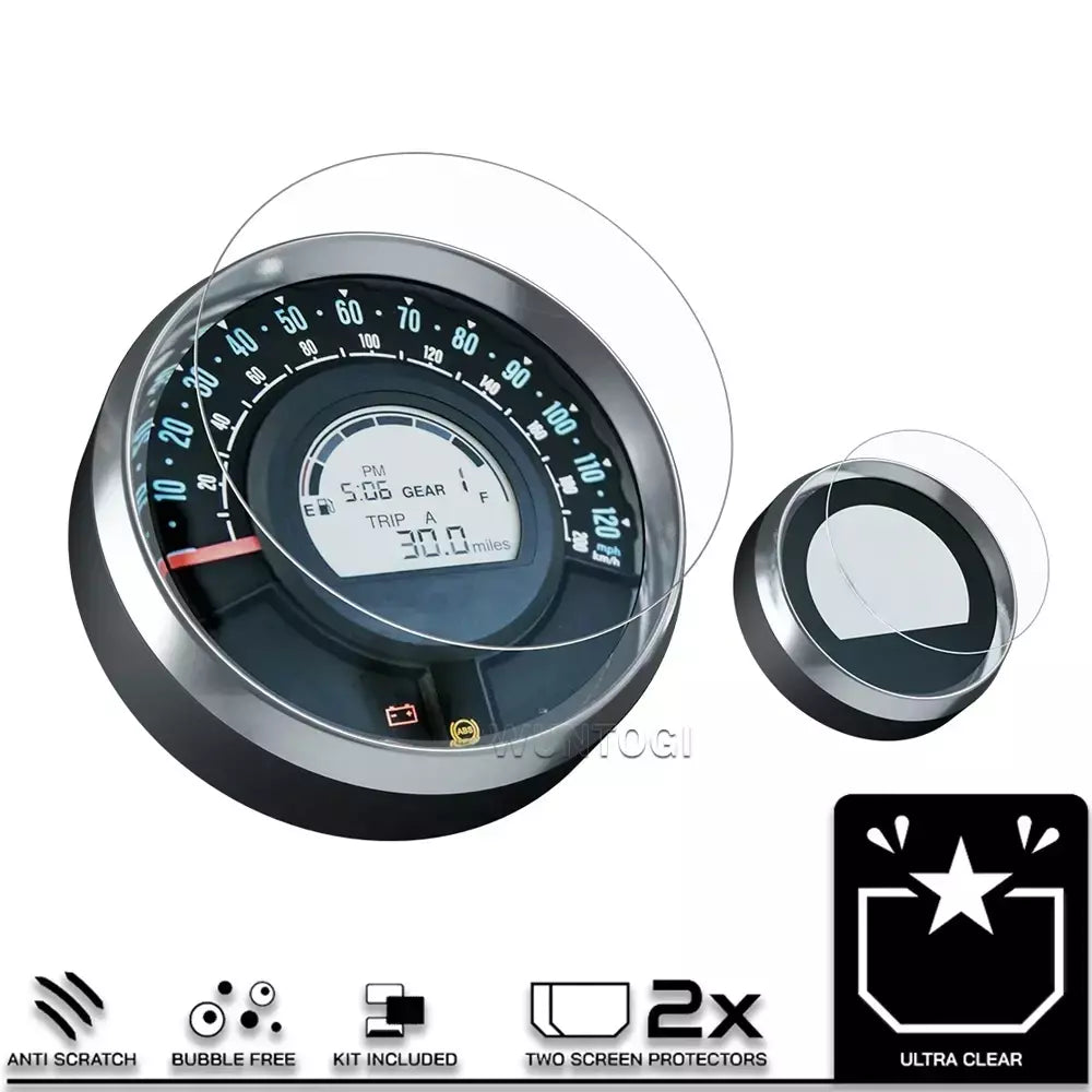 Para royal enfield meteor 350 2021 scratch cluster tela tft lcd ultra-clara anti-reflexo filme de proteção de instrumento de motocicleta