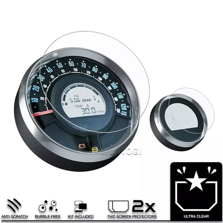 Para royal enfield meteor 350 2021 scratch cluster tela tft lcd ultra-clara anti-reflexo filme de proteção de instrumento de motocicleta