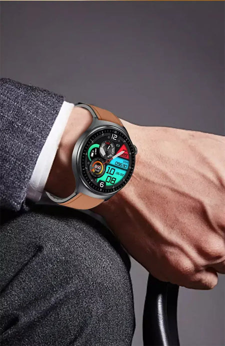 2026 novo relógio inteligente masculino feminino exame micro-físico ecg + ppg oxigênio no sangue ácido úrico pressão arterial safira smartwatch masculino