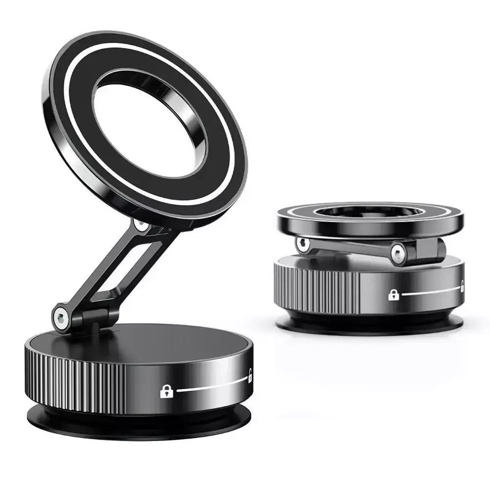Suporte magnético forte para telefone 360 ° Suportes de navegação GPS portáteis universais dobráveis e ajustáveis com rotação
