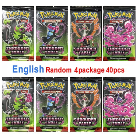 4 pacote de cartas pokémon 151 equipe up sun & moon trovão inglês jogo de cartas de negociação evoluções impulsionador colecionável crianças brinquedos presentes