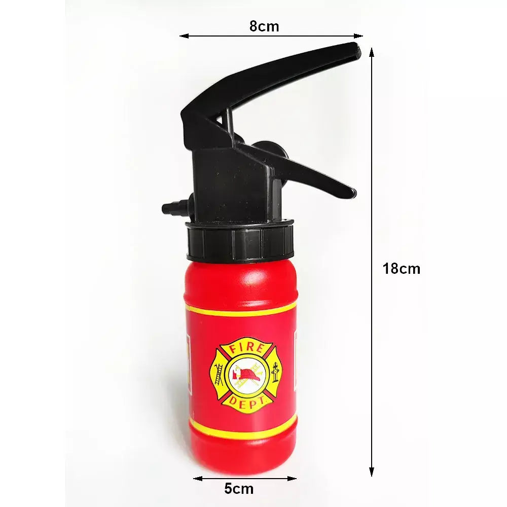 Conjunto de fantasia de bombeiro, chapéus e coletes, suprimentos para festa temática de bombeiro, fantasia para crianças, aniversário, dia das bruxas, vestido, suprimentos para festa