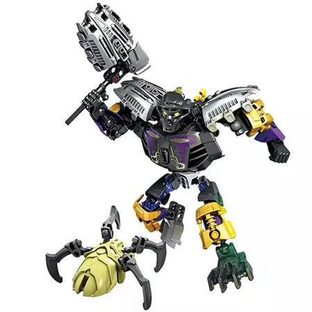 Bionicle Warriors Crânio Figuras de Ação Coleção Blocos de Construção Umarak Uxar Máscara Mestre Storm Beast Anime Tijolos Brinquedo Presentes para Crianças