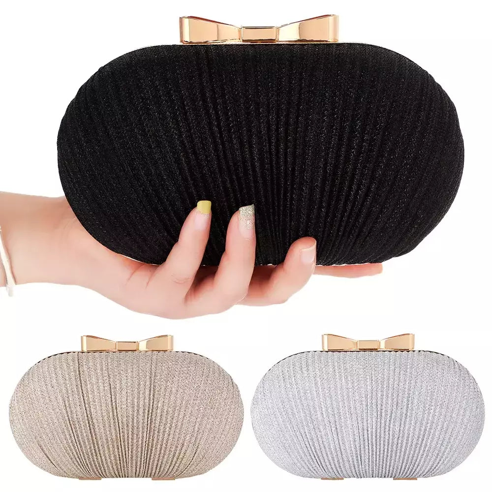 Embreagem nupcial de casamento para mulheres, bolsa de festa noturna, bolsas de ombro, strass elegantes, forma de ovo, embreagem de banquete