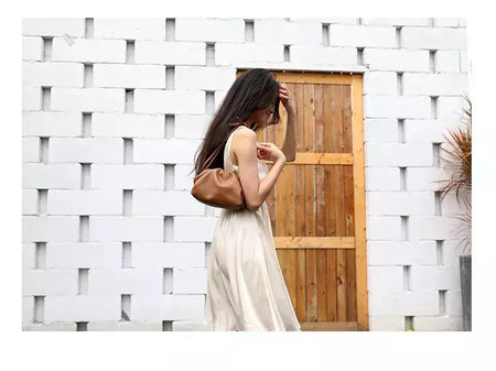 Saco de Nuvem de Couro Genuíno para Mulheres, Couro Macio, Ombro Crossbody Bags, Alta Qualidade, Embreagens Femininas Noite, Senhoras, 2023