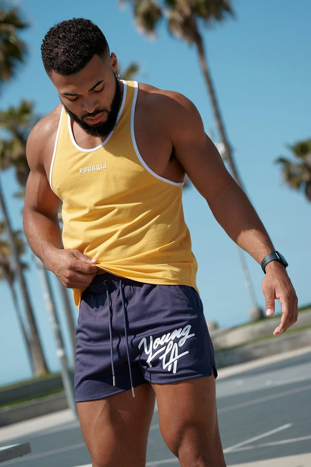 Calções de Fitness Masculino Estilo Americano, Corrida, Calça de Praia de Treino, Basquete, Esportes Ginásio, Fitness, Marcas