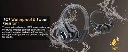 Fones de ouvido sem fio em fones de ouvido bluetooth 5.4 alta fidelidade baixo sem fio led toque mãos-livres cancelamento de ruído