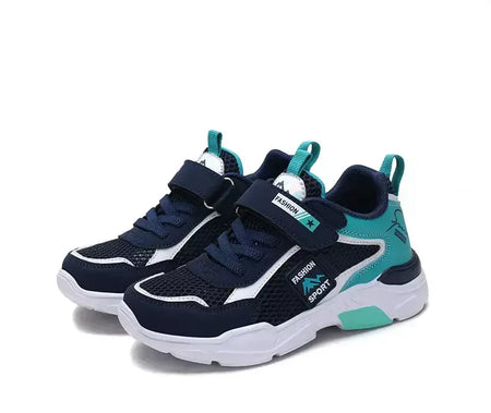 Única rede crianças sapatos meninos tênis verão respirável superfície antiderrapante meninas tênis casuais esportes correndo sapatos ao ar livre