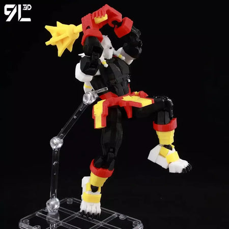 9l3d impresso invincible menino lucky13 manequim13 conquistar lex allen super-heróis anime brinquedos figuras de ação manequim modelo ornamentos